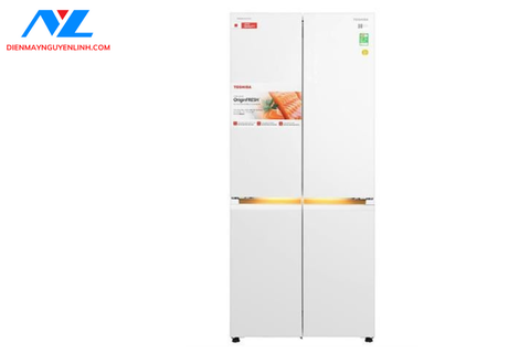 Tủ lạnh Toshiba Inverter 535 lít Japandi Multi Door GR-RF695WI-PGV(67)