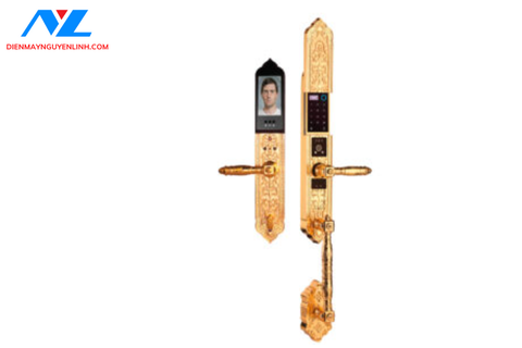 Khóa điện tử, vân tay dùng cho đại sảnh, biệt thự Demax EL986 Gold