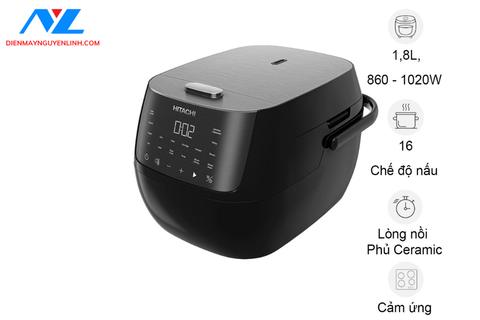 Nồi Cơm Điện Tử Hitachi RZ-S18VN-BK 1.8 Lít