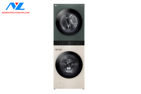Tháp giặt sấy LG WashTower Inverter WT1410NHEG (giặt 14kg - sấy 10kg)