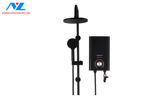 Máy nước nóng trực tiếp Vitowell Easy Premium P1 45P-V Black sen mưa