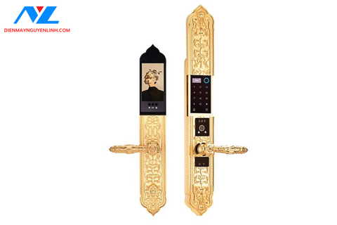 Khóa điện tử Demax EL9882 24K Brass App
