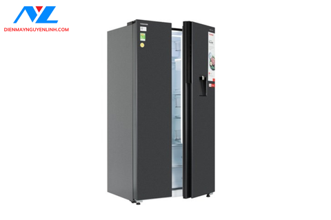Tủ lạnh Toshiba Inverter 596 lít SBS GR-RS775WI-PMV(06)-MG