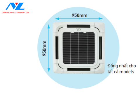 Mặt na máy lạnh âm trần Daikin BC50FV