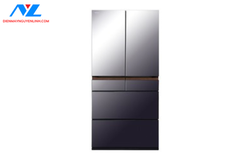 Tủ lạnh Hitachi R-GW670TV XM 6 cánh Inverter 670 lít