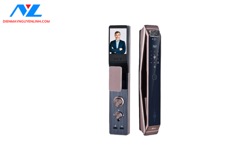 Khóa điện tử Demax EL966 CNC Brown APP WIFI