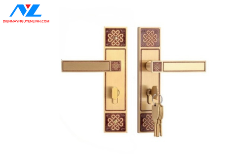 Khóa Cửa Chính Demax CLK319 Brass