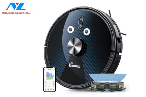 Robot hút bụi lau nhà DEMAX S300-Laser 306 độ