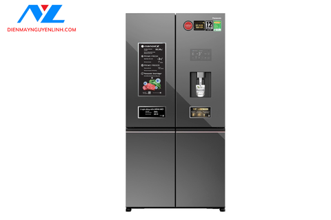 NR-XY680YMMV - Tủ lạnh MULTIDOOR Side by Side 4 cánh Panasonic Inverter 621 lít