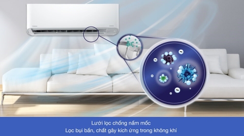 Máy lạnh Toshiba Inverter 1.5 HP RAS-H13C3KCVG-V