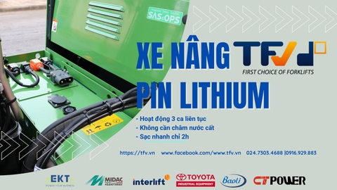 Những lưu ý khi sử dụng ắc quy xe nâng