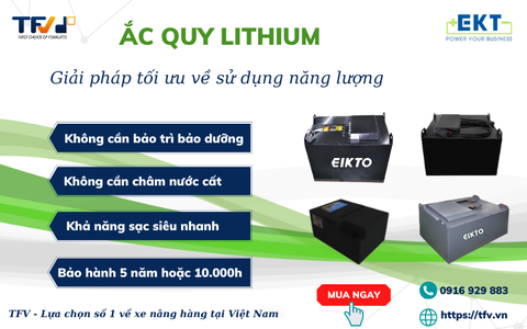 Ắc quy lithium - Giải pháp tối ưu về sử dụng năng lượng