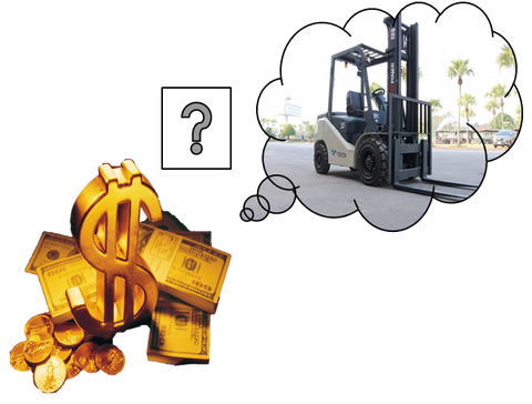 Chi phí bạn cần bỏ ra để mua xe nâng là bao nhiêu ?