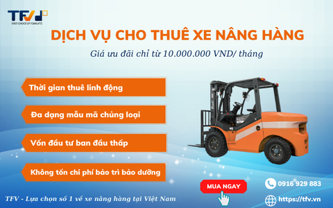 Dịch vụ cho thuê xe nâng dài hạn & ngắn hạn giá siêu ưu đãi