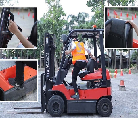 Để lái xe nâng cần học bằng lái xe loại nào ?