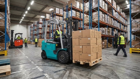 Xe nâng 1.5 tấn – Giải pháp tối ưu cho kho logistics, FMCG & dược phẩm