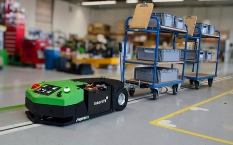Pin lithium cho xe tự hành AGV – Giải pháp năng lượng ổn định cho kho và nhà máy tự động