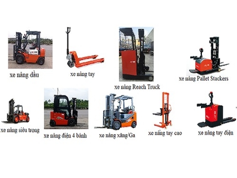 Phân loại xe nâng theo nhiên liệu – Điện, dầu diesel và xăng/LPG