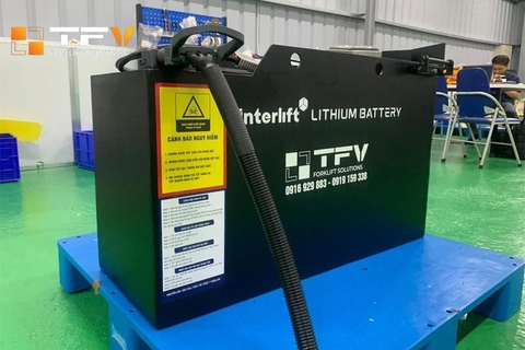 Kinh nghiệm chọn pin lithium phù hợp cho từng tải trọng xe nâng