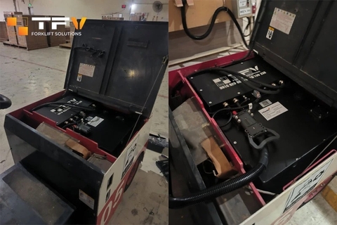 Pin lithium cho xe nâng điện ngồi lái: Giải pháp tối ưu nhiều ca