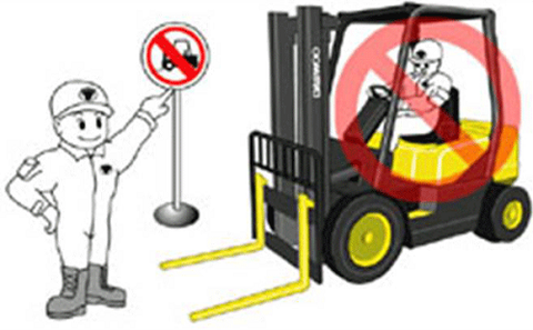 Những việc nên hoặc không nên khi sử dụng xe nâng hàng