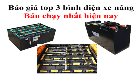 Báo giá top 3 bình điện bán chạy nhất hiện nay