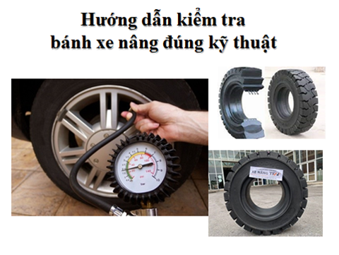 Hướng dẫn kiểm tra bánh xe nâng đúng kỹ thuật