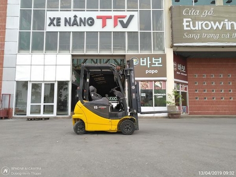 Lý giải sức hấp dẫn đến từ dòng xe nâng 1,5 tấn cũ