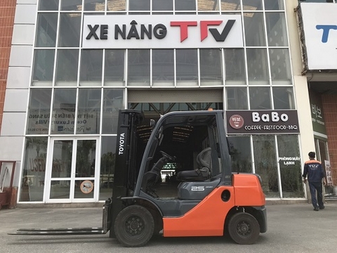 Xe nâng cũ tại Bắc Giang giá siêu cạnh tranh. Cam kết chất lượng