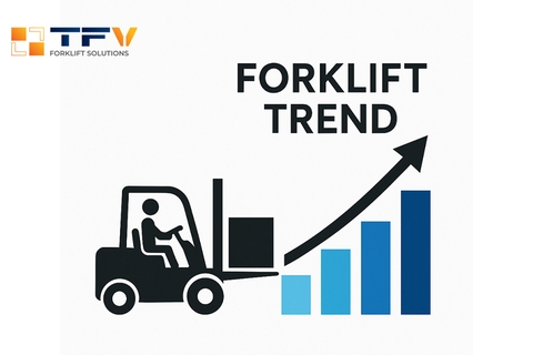 Xu Hướng Công Nghệ Xe Nâng Mới Nhất – Tự Động Hóa và Xe Nâng Điện
