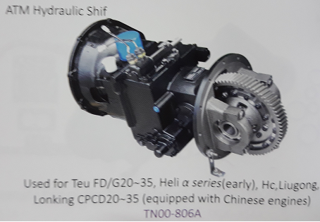 Hộp số xe nâng Teu