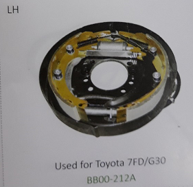 Má phanh xe nâng Toyota