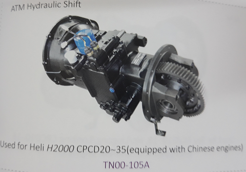 Hộp số xe nâng Heli