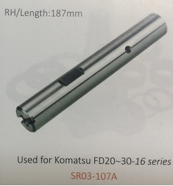 Trục ắc cầu xe nâng Komatsu