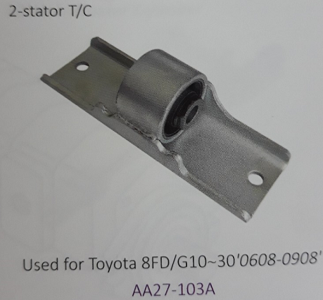 Cao su chân hộp số xe nâng Toyota 
