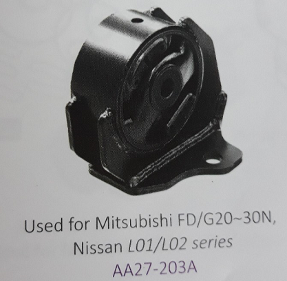 Cao su chân hộp số xe nâng Mitsubishi