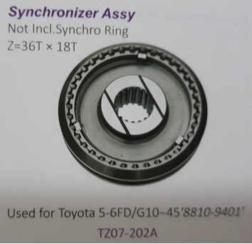 Bộ đồng tốc hộp số xe nâng Toyota