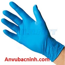 Găng tay chống hóa chất xanh