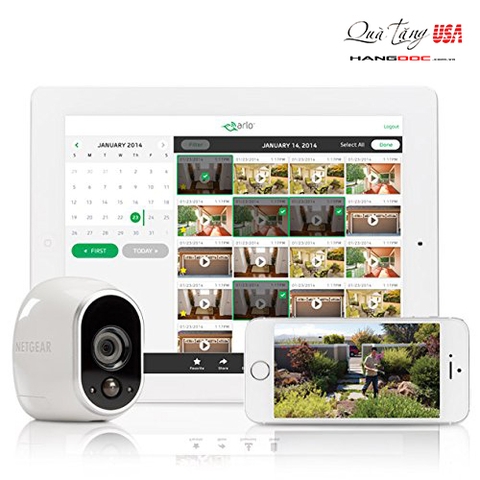 Arlo Security System Arlo Security System - 2 Wire-Free HD Cameras, Indoor/Outdoor, Night Vision