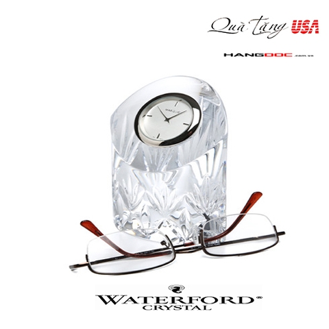 Đồng hồ pha lê để bàn - Caprice Medium Clock by Marquis by Waterford