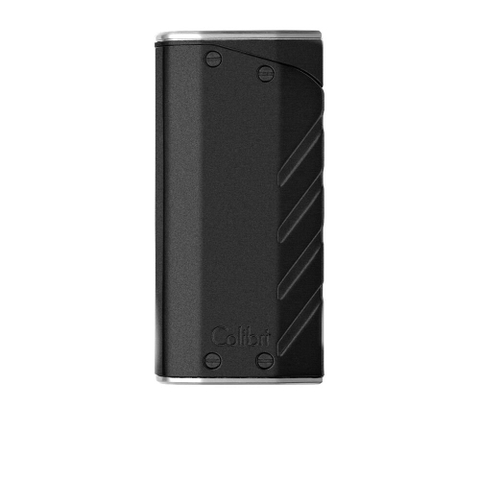 Hộp quẹt Colibri Torque Dual Flame Lighter Black & Chrome