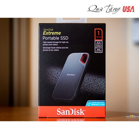 Ổ cứng di động SSD  SanDisk Extreme Portable SSD 1TB