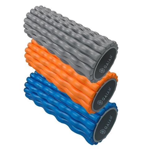 Con lăn tập thể dục - con lăn tập yoga Gaiam Restore Deep Tissue Muscle Massage Foam Roller