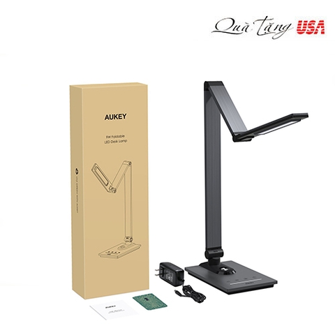 Đèn để bàn AUKEY LED Desk Lamp 3 Lighting Modes, 7 Brightness Levels, Timer, Touch Control