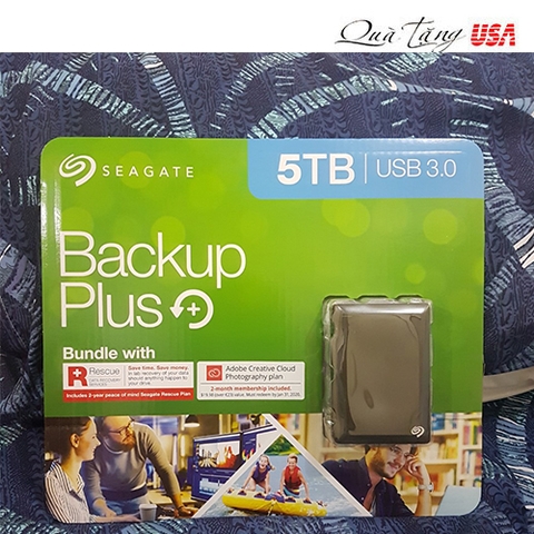 Ổ cứng Hdd 5tb, Seagate Backup Plus Portable 5TB External Hard Drive HDD