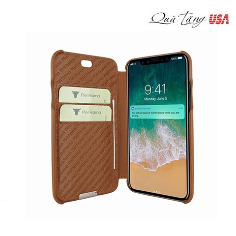 Pielframa Case Phone X -  EMPORIUM Cowskin - Tan