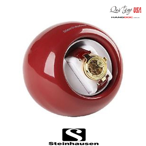 Hộp lắc đồng hồ cơ Steinhausen Round 4-mode Single Plastic Watch Winder