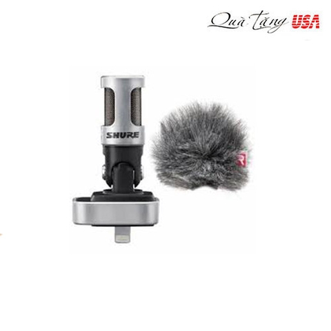 Mic ghi âm kỹ thuật số chất lượng cao SHURE MV88-A Micro Condenser Stereo Digital