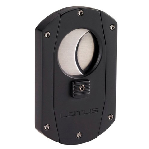 Đồ cắt xì gà Lotus Cut 300 Black Matte Cigar Cutter - 303