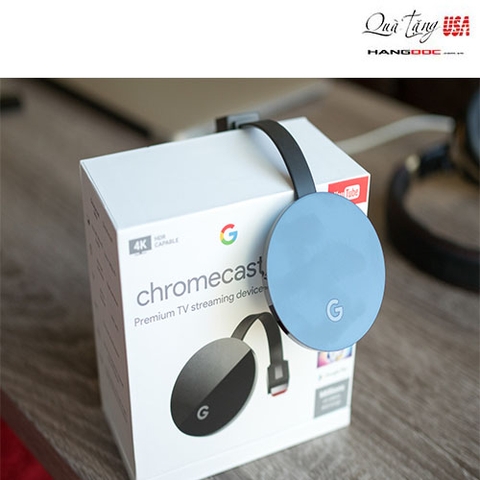 Google Chromecast Ultra: Truyền video 4K, tích hợp Ethernet